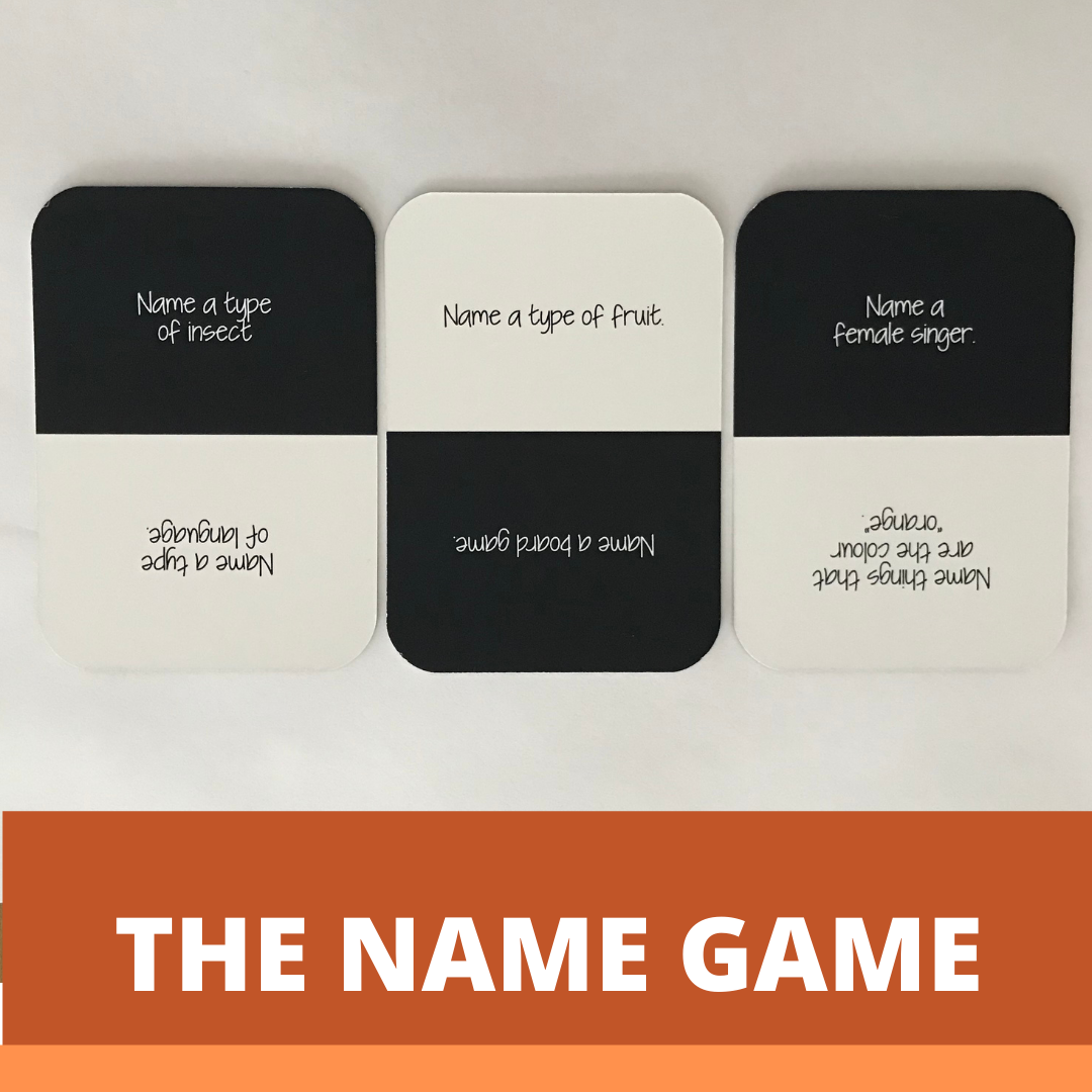 The Perfect Gift Pack - The Name Game + Refill - Around The Table